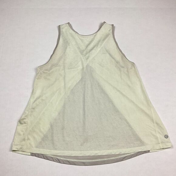 Lululemon Womens Criss Cross Tank Top Colorblock Lightweight Sleeveless Size 4/6 - Picture 2 of 12